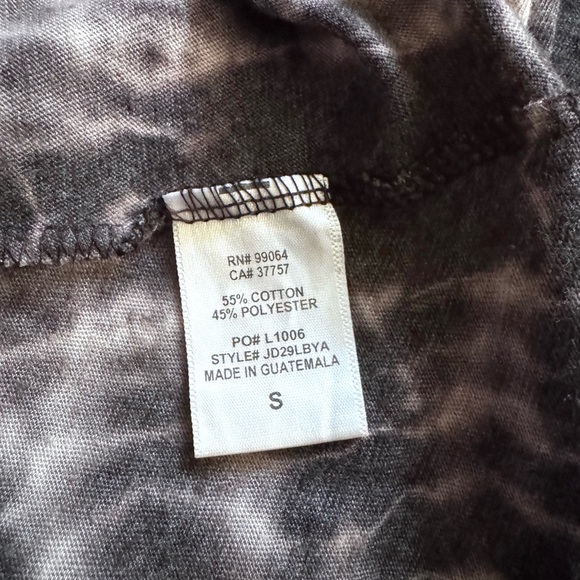 Billabong Women Grey Tie Dyed Sleeveless A-Line Dress Size S Casual Athletic - Picture 8 of 8